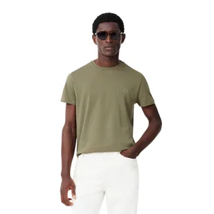 t-shirt uomo lacoste - t-shirt - verde militare - Koszulki męskie - miniaturka - grafika 1