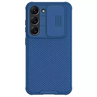 Etui i futerały do telefonów - Nillkin Etui z ochroną aparatu CamShield Pro do Samsung Galaxy S23 Plus, niebieskie - miniaturka - grafika 1