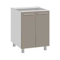 Szafki kuchenne - Szafka kuchenna stojąca Salma 60 cm kolor kawa mrożona - miniaturka - grafika 1