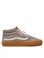 Trampki damskie - Vans Sneakersy SK8 Mid Reissue Szary - miniaturka - grafika 1
