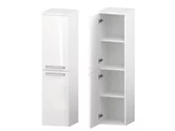 Szafki łazienkowe - Słupek Łazienkowy Typu Loft ATHOS 35 2D L - Uchwyt Chromowany - miniaturka - grafika 1