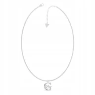 Naszyjniki - Srebrny naszyjnik Guess z literą G GUESS A STAR IS - miniaturka - grafika 1