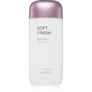 Missha All Around Safe Block Soft Finish Sun Milk SPF50+/PA+ 70ml - Balsamy i kremy do opalania - miniaturka - grafika 1