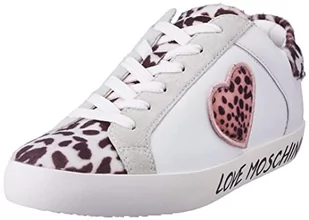Love Moschino Damskie tenisówki sneakerd.casse25 VIT+cav.macu + sneaker, wielobarwny, 36 EU - Trampki damskie - miniaturka - grafika 1