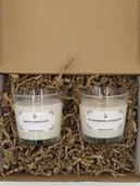 Świece - Świece Sojowe Zapachowe w Szklance - White Chocolate/Black&White Chocolate - miniaturka - grafika 1