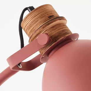 Lampa stojąca Erena, głowica wychylana, czerwona - Lampy stojące - miniaturka - grafika 1