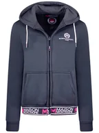 Kurtki i kamizelki sportowe damskie - Maison Montaigne Bluza "Gertrumai" w kolorze granatowym - miniaturka - grafika 1