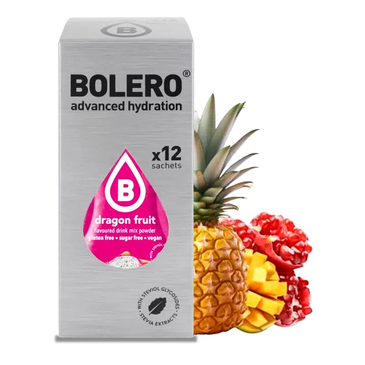 12X BOLERO 9G EXOTIC MIX ZESTAW SMAKÓW EGZOTYCZNYCH BEZ CUKRU RÓŻNE SMAKI