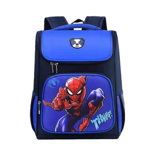 Nmaov Postacie z kreskówek Plecak 3D Dziecięcy tornister szkolny o dużej pojemności Plecak studencki Spiderman - Plecaki szkolne i tornistry - miniaturka - grafika 1