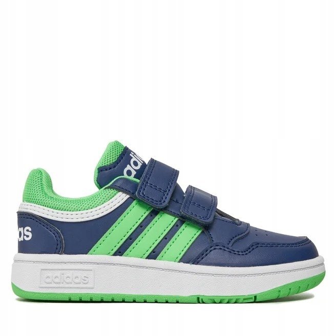 Buty dziecięce sportowe adidas Hoops 3.0 CF C na rzepy granatowe roz. 33