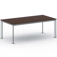 Stoły i stoliki do biura - B2B Partner Stół konferencyjny INFINITY 2000 x 1000 x 740 mm, orzech 499116 - miniaturka - grafika 1