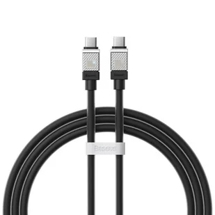 Kabel USB-C do USB-C Baseus CoolPlay, 100W, 1m (czarny) - Kable - miniaturka - grafika 1