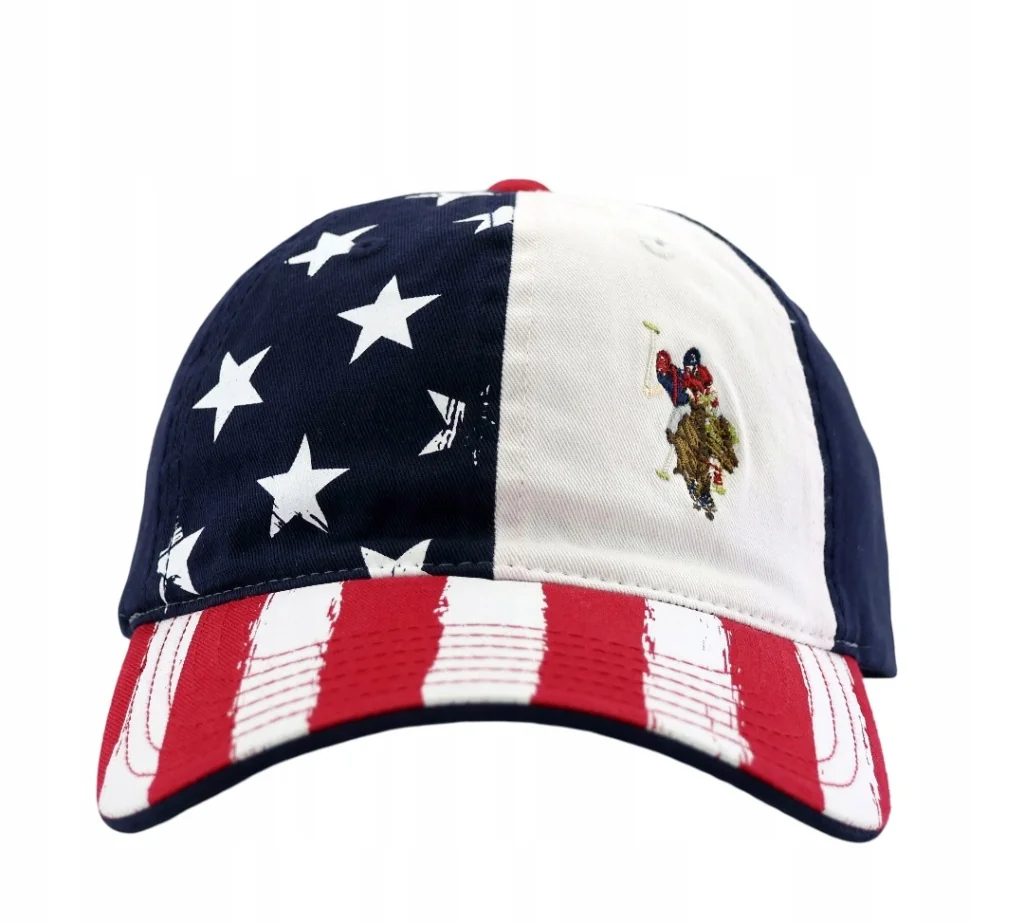 Czapka z daszkiem męska młodzieżowa U.S. Polo Assn. 54-59cm Haft Logo USA