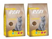 Sucha karma dla kotów - Rafi Z drobiem 1,4 kg - miniaturka - grafika 1