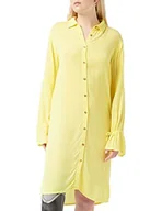 Sukienki - SPARKZ COPENHAGEN Damska sukienka Harriet Shirt, Żółty (Limelight Yellow 314), XL - miniaturka - grafika 1