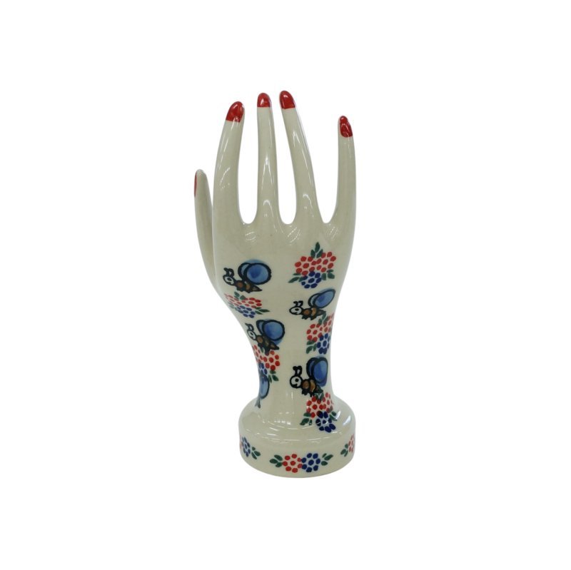 Ceramiczny stojak na biżuterię Ceramika Bolesławiec
