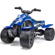 Pojazdy elektryczne dla dzieci - Lumarko Quad Racing Team Niebieski Na Pedały Od 3 Lat! - miniaturka - grafika 1
