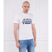 Koszulki męskie - Napapijri T-shirt S-MANTA | Regular Fit - miniaturka - grafika 1