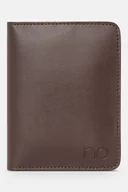 Portfele - Etui na dokumenty Nobo brązowe - miniaturka - grafika 1