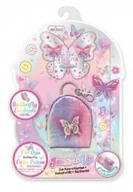 Zabawki kreatywne - Słuchawki+portfelik+bransoletka slap Motylki - biżuteria - miniaturka - grafika 1