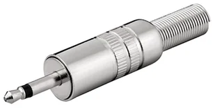 Goobay 11012 wtyczka 3.5 mm Stal nierdzewna - Adaptery i przejściówki - miniaturka - grafika 1