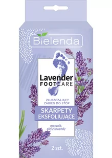 Bielenda Lavender Skarpety złuszczające do stóp 2s - Pielęgnacja stóp - miniaturka - grafika 1