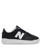 Buty dla dziewczynek - New Balance Sneakersy GSB80BW Czarny - miniaturka - grafika 1
