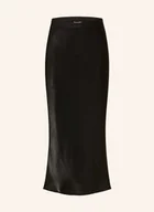 Spódnice - Mrs & Hugs Spódnica Satynowa schwarz - miniaturka - grafika 1