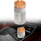 Nawilżacze powietrza - Nawilżacz powietrza do samochodu, rozpylacz chłodnego powietrza, pojemność zbiornika 250 ml, materiał ABS, kolor biały - miniaturka - grafika 1