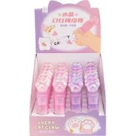 Przybory szkolne - Happy Color Gumka do ołówka wykręcana Lucky Cat Claw 24 szt. - miniaturka - grafika 1