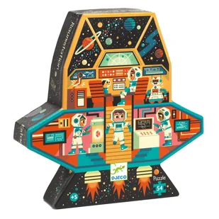 Puzzle STACJA KOSMICZNA 54-elem. DJ07291 - Puzzle - miniaturka - grafika 1