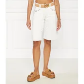 Spodenki damskie - Pinko Jeansowe szorty Xmen | Regular Fit - miniaturka - grafika 1