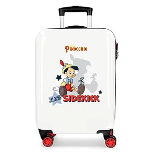Disney Pinocchio walizka kabinowa wielokolorowa 38 x 55 x 20 cm sztywny ABS zamek szyfrowy z boku 34 l 2 kg 4 podwójne koła - Walizki - miniaturka - grafika 1