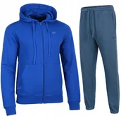 Dresy męskie - 4F MÄSKI DRES BAWEĹNA KOMPLET BLUZA SPODNIE / rozm L - miniaturka - grafika 1