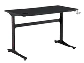 Biurka gamingowe - Biurko gamingowe DUKE czarno-czerwony - miniaturka - grafika 1