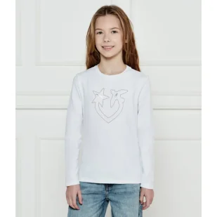 Pinko UP Bluzka Regular Fit - Bluzy dla dziewczynek - miniaturka - grafika 1