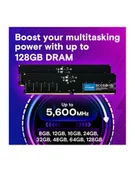 Pamięci RAM - crucial Pamięć DDR5 32GB/5600 CL46 16Gbit Tray CT32G56C46U5T - miniaturka - grafika 1