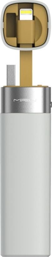 MiPow Power Tube 3000L 3000mAh Szary