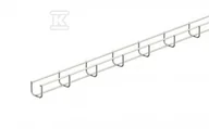 Kanały kablowe - Korytko siatkowe TXF 35 EZ TELEX RAIL Siatkowe koryto kablowe 35x35mm, cynkowanie elektrolityczne, System E90 - miniaturka - grafika 1