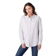 Koszule damskie - Wrangler Damska koszula Oxford, Orchid Mist, rozmiar L - miniaturka - grafika 1