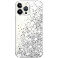 Etui i futerały do telefonów - ERT GROUP etui na telefon Apple Iphone XS, case oryginalny i oficjalnie licencjonowany przez Babaco, wzór Stars 001, optymalnie dopasowane, z efektem płynnego brokatu - miniaturka - grafika 1