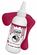 Dodatki do ciast w proszku - Polewa Czekoladowa Drip Sos Na Tort Deser Monoporcje Różowy Czerwony 100ml - miniaturka - grafika 1