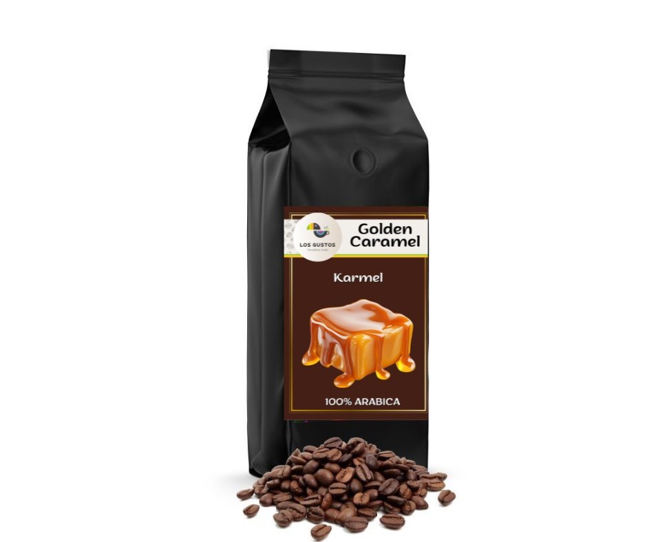 Kawa ziarnista smakowa Karmel 1kg