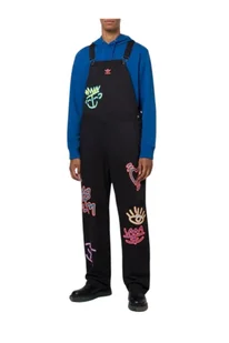 Spodnie męskie Adidas Loveuni Overall ogrodniczki z grafiką-L - Spodnie męskie - miniaturka - grafika 1