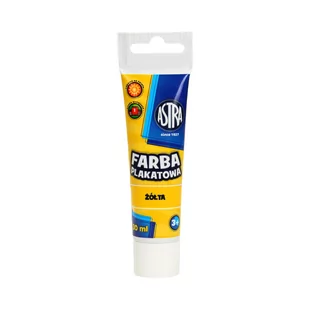 Farby plakatowe tuba 30 ml 6 kolorów - Przybory szkolne - miniaturka - grafika 2