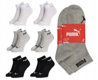 Skarpetki męskie - Puma skarpety zakostki 6-pak bawełniane sportowe QUARTER sneakers 43-46 - miniaturka - grafika 1
