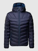 Kurtki męskie - Kurtka pikowana z kapturem model ‘AERONS’ - miniaturka - grafika 1