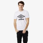 Koszulki męskie - UMBRO T SHIRT SS FW LARGE LOGO COTTON - miniaturka - grafika 1