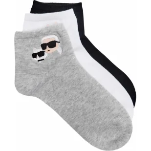 Karl Lagerfeld Skarpety 3-pack Ikon - Skarpetki męskie - miniaturka - grafika 1