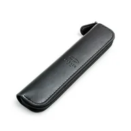 Piórniki - Etui piórnik na długopis Parker czarne na zamek - 2216950 - miniaturka - grafika 1